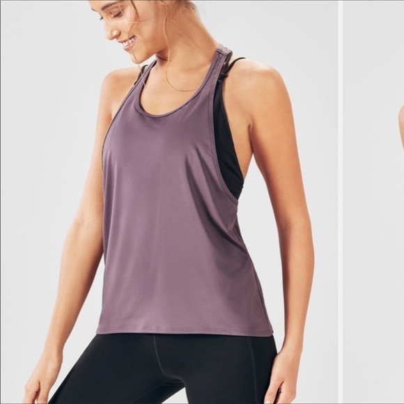 Fabletics Peggy Racerback Tank Purple - Picture 1 of 9
